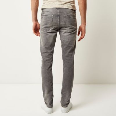 Light grey Only & Sons skinny jeans